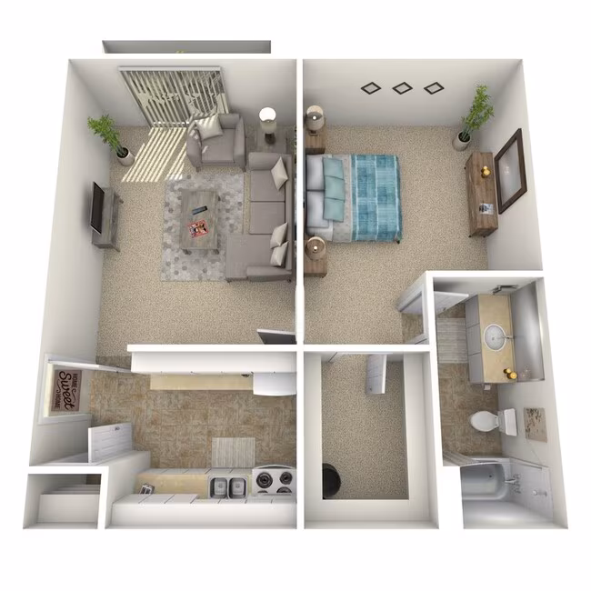 Plan A 13 floor plan